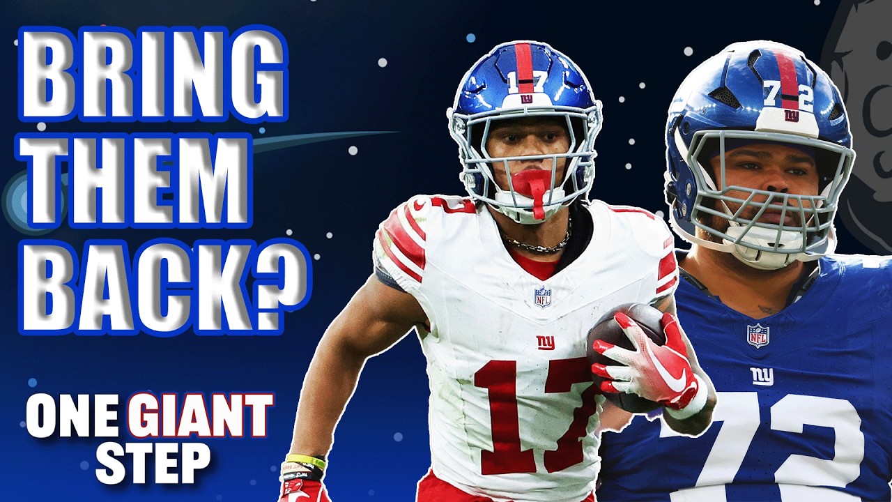 Ranking The Top 5 Most ESSENTIAL Players The Giants Need To Re-Sign This Offseason | One Giant Step
