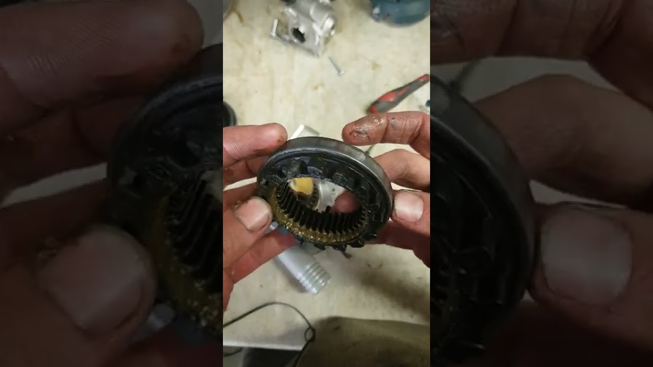 Bosch GET 75-150 sander repair.