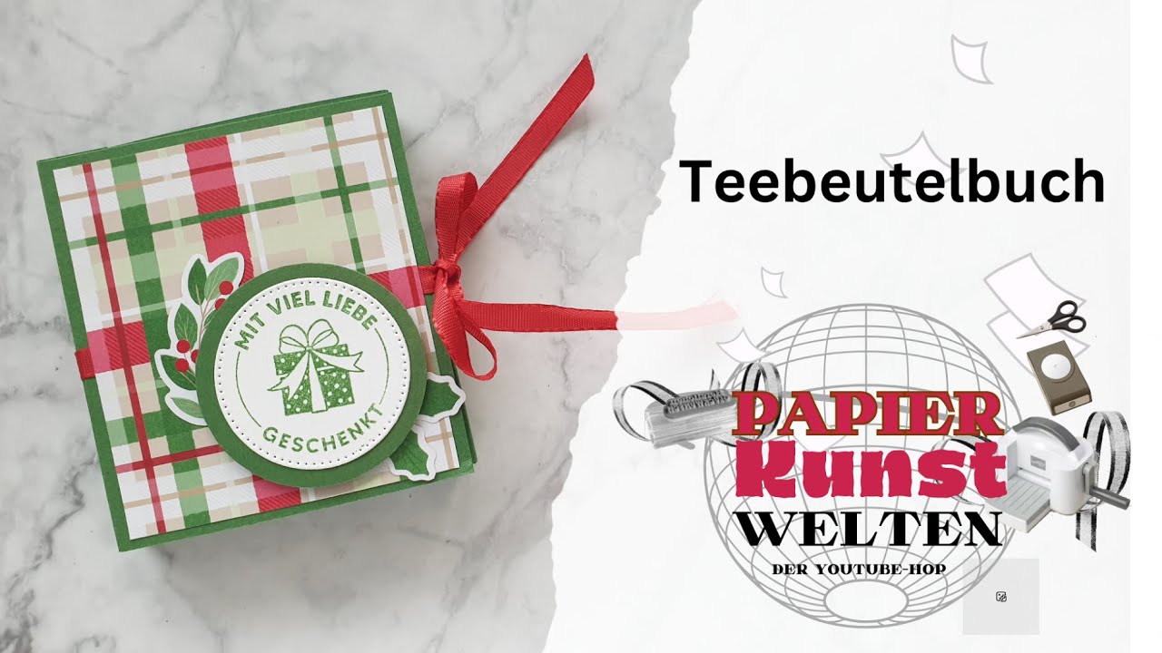 Papierkunstwelten 2025-10 | Teebeutelbuch | Material Stampin Up!