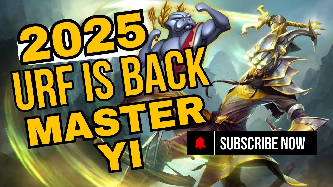 Master Yi URF Mode PENTAKILL MADNESS in 2025! ⚔️💥 | Casual League of Legends Gameplay