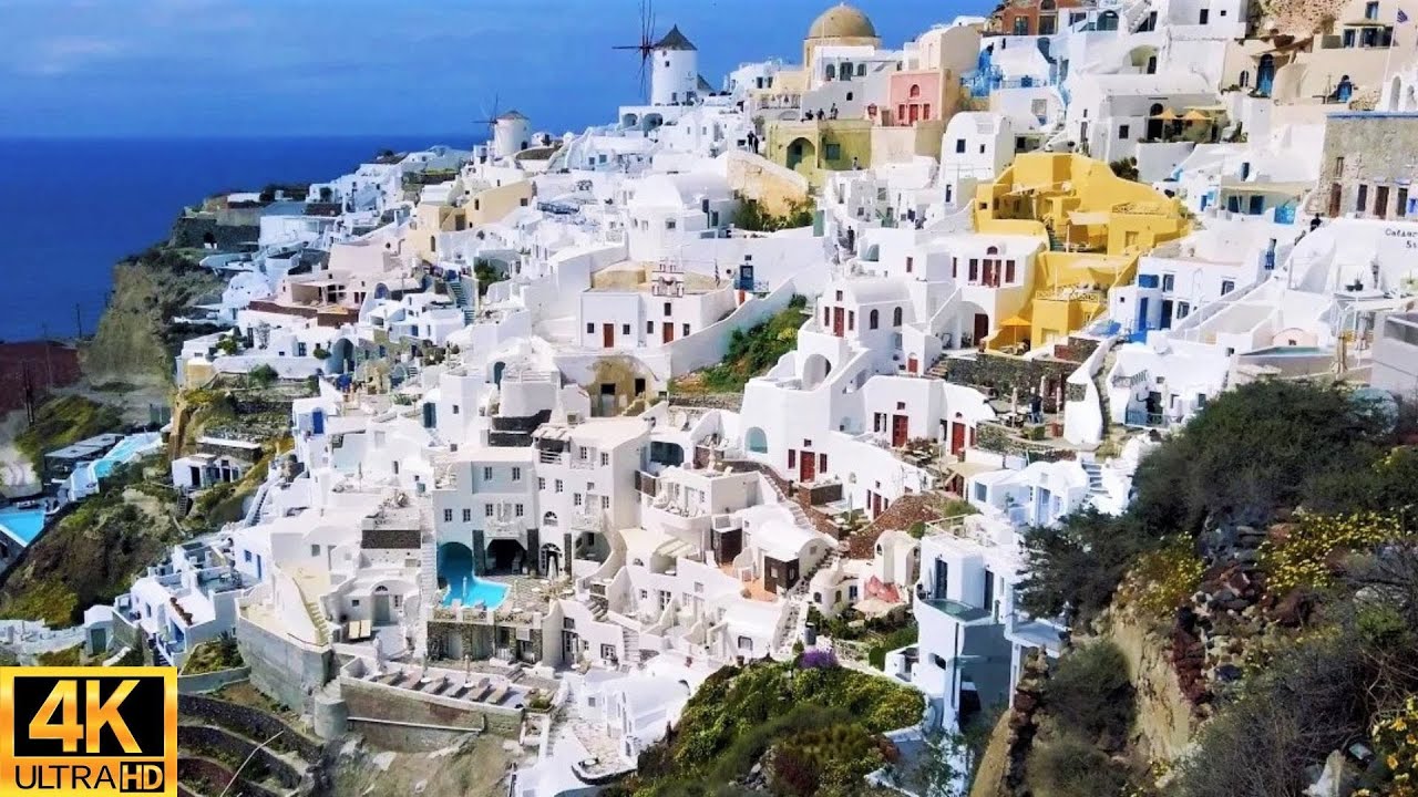 Discover the Beauty of Oia, Santorini: A 4K Walk in Greece
