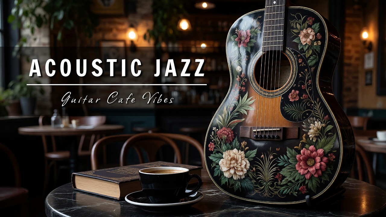 Acoustic Jazz Caf&eacute; Music &ndash; Smooth Guitar Melodies for Study, Focus & Peaceful Work