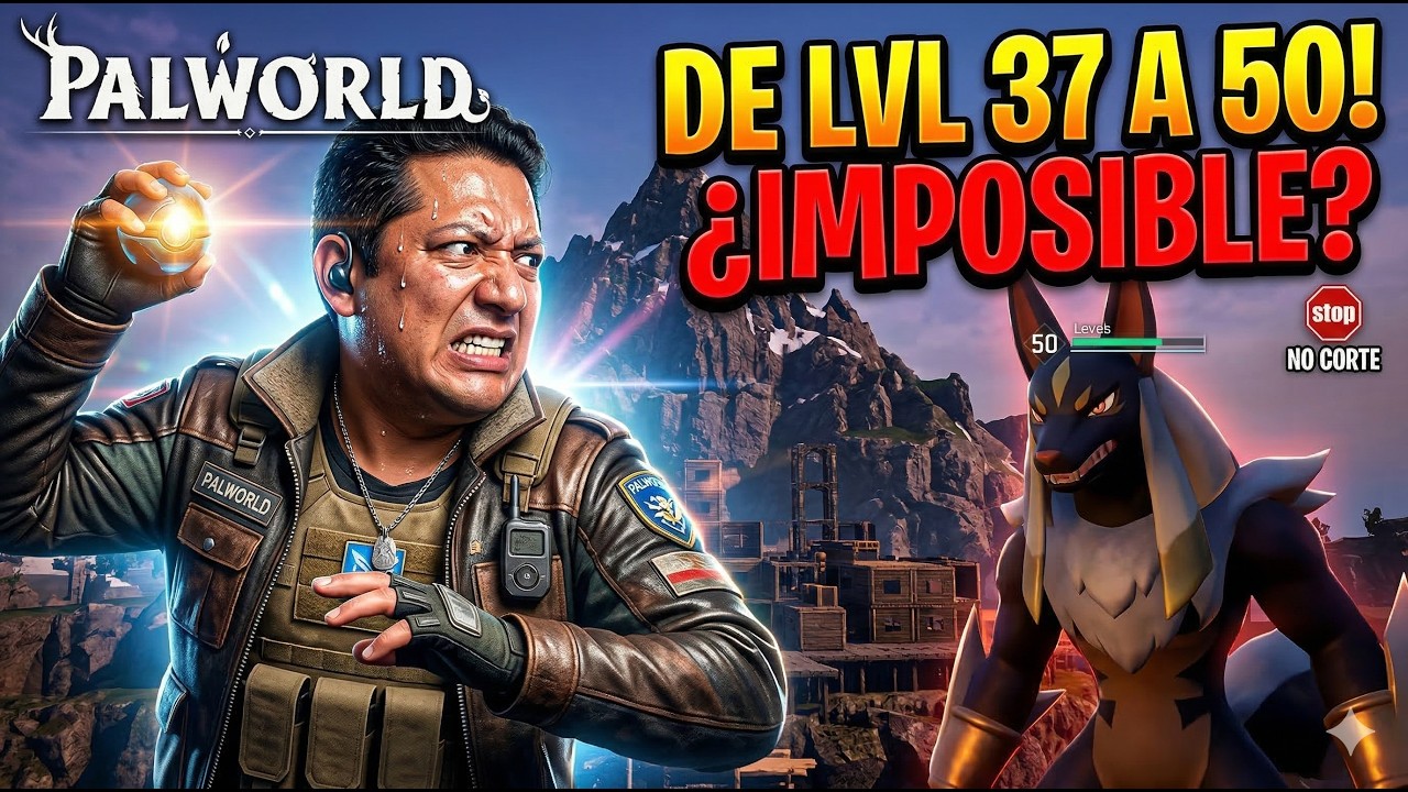 NO CORTO HASTA SER NIVEL 45 🛑 (Locura) - Palworld
