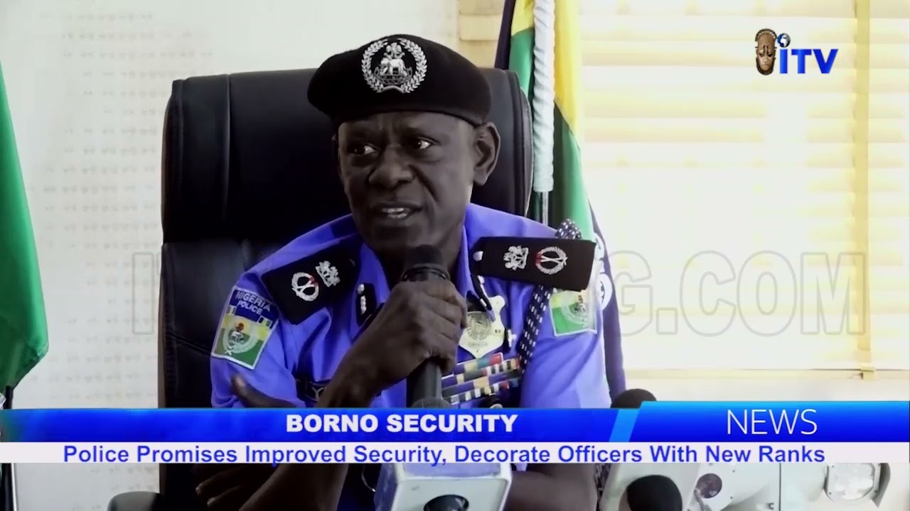 Borno Security: Police Promises Improved Security, Decorates Officers With New Ranks