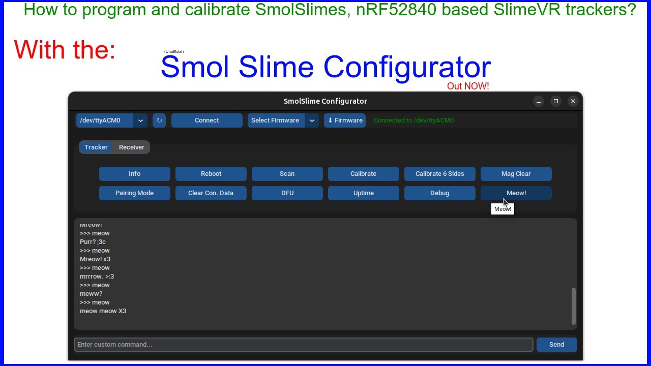 Program & Calibrate your SmolSlimes Using SmolSlimeConfigurator | SlimeVR nRF52840 VRChat Trackers