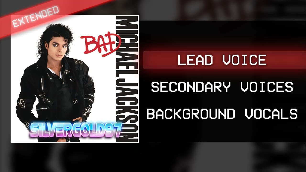 🔴 Michael Jackson - BAD (EXTENDED | Acapella - All vocal takes) [AUDIO HQ]