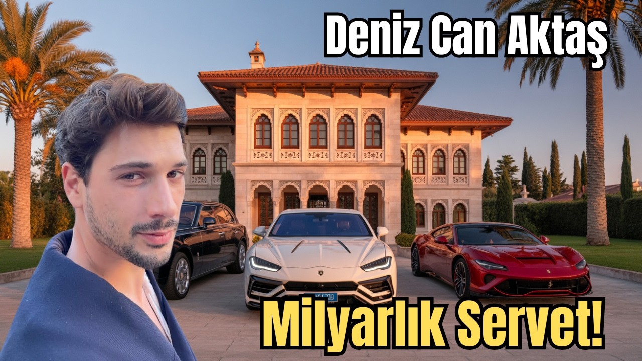 Deniz Can Aktaş&rsquo;ın Milyar Dolarlık Hayatı: Ev Turu, L&uuml;ks Arabaları ve Serveti!