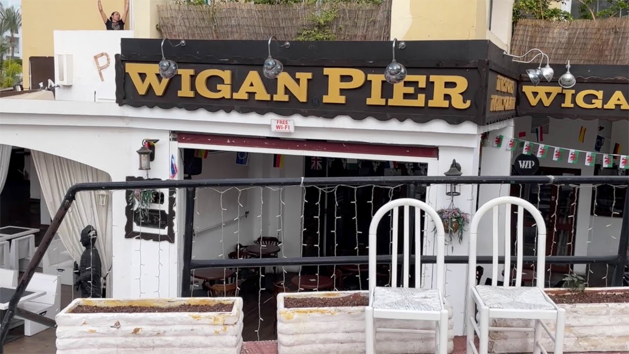 Tenerife-Wigan Pier, Miguel Angel, Spot The 1 Euro Pint Of Beer it's Still About! Whats Not To Like?