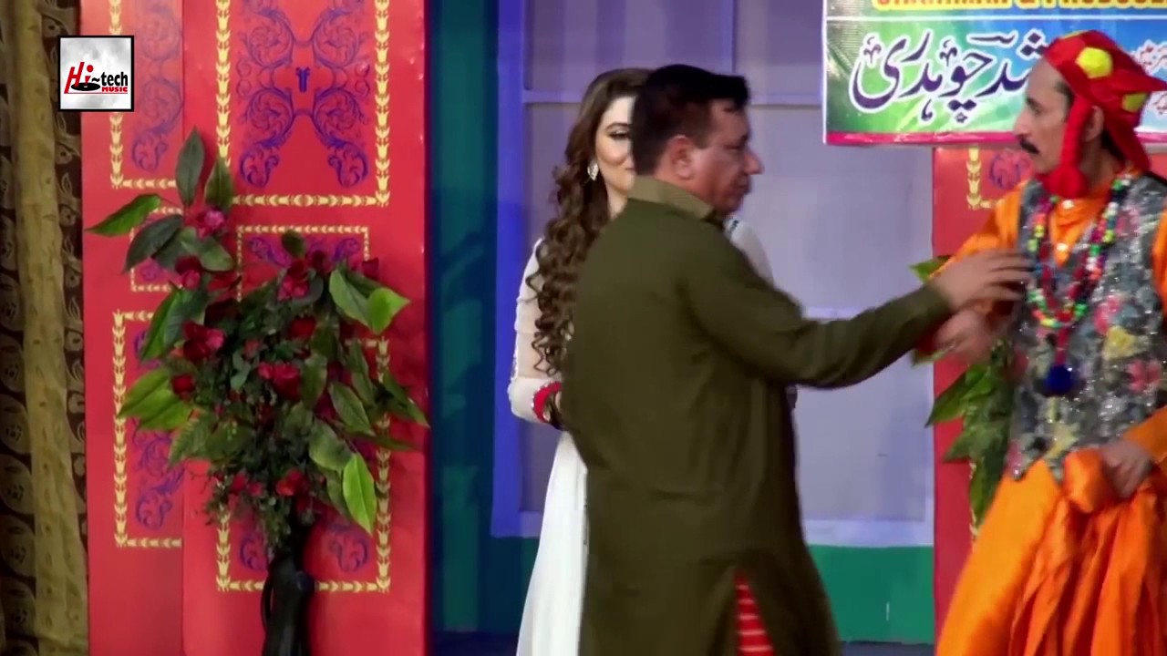 NASIR CHANUTI  OR IFTIKHAR THAKUR KA PECHA - COMEDY STAGE DRAMA CLIP