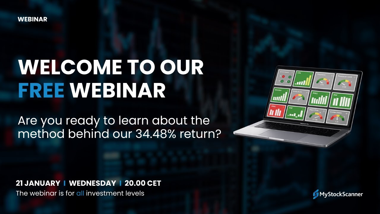 MyStockScanner LIVE Webinar (English) 21-01-2026