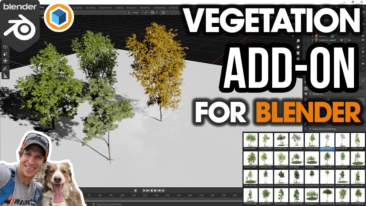 The BEST Tree and Vegetation Library for Blender?