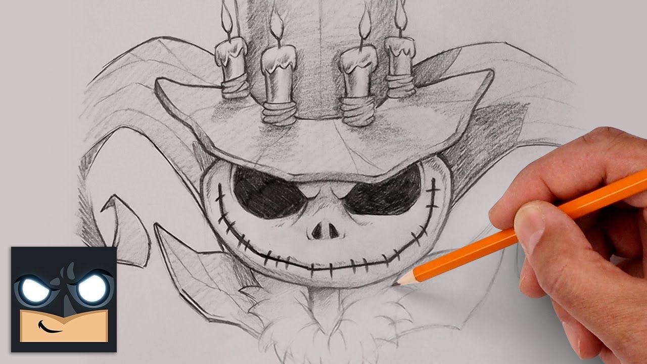 How To Draw Jack Skellington | Disney's Mirrorverse