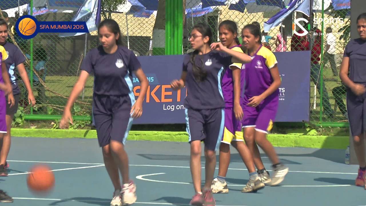 SFA Mumbai 2015 | Basketball | PG Garodia Vs Mary Immaculate | U14 | Girls