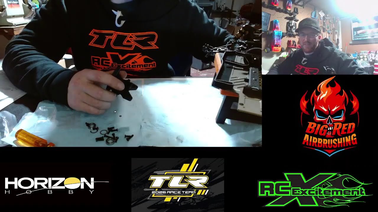 TLR 22X-4 2.0 Live Build Part 4 ( Rear End Assembly & Electronics)