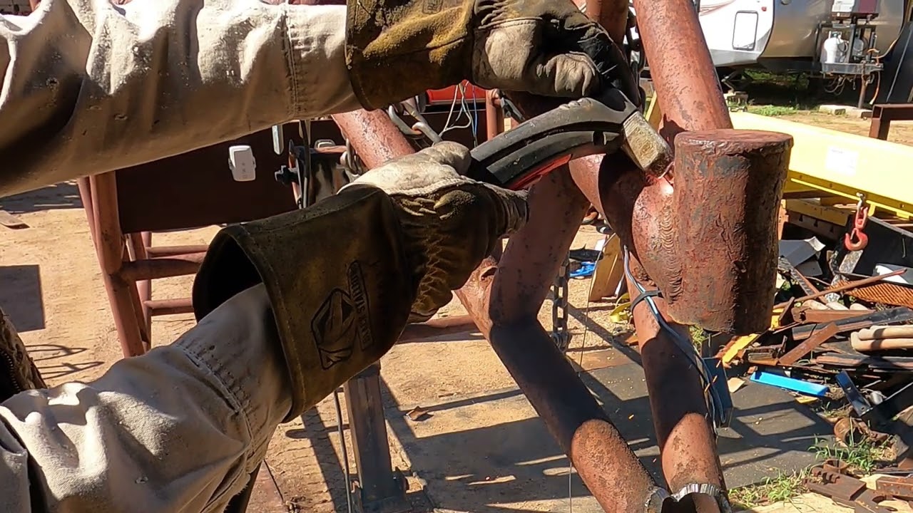 Ремонт прицепа Goose Neck.