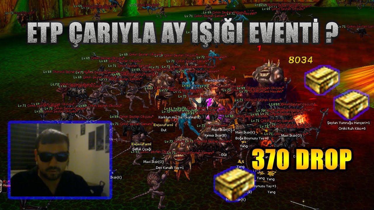 ETP HESABI 370 DROP İLE KULEDE AYIŞIĞI KASMAK ? | METİN2 TR MARMARA