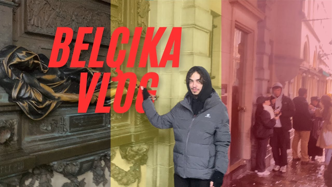 ERASMUS BELÇİKA VLOG - ÇİKOLATA - PATATES - BRUSSEL VE BRUGGE