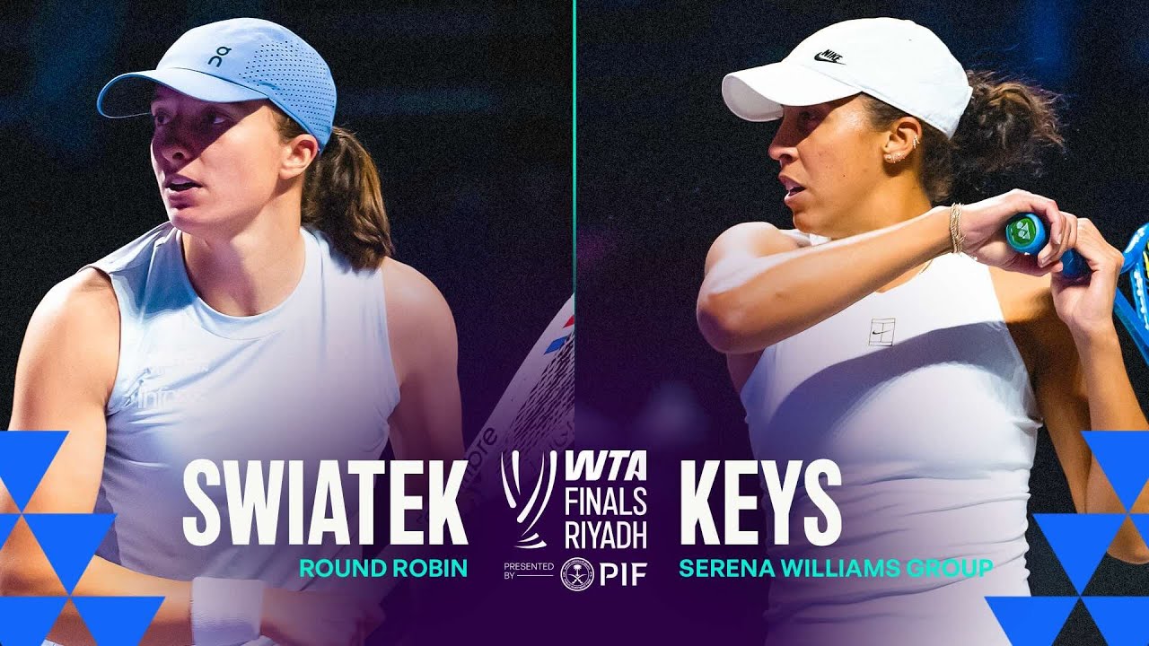 Ига Святек vs Мэдисон Киз | Финал WTA 2025, Эр-Рияд | Обзор матча WTA