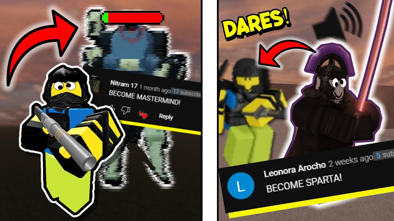 Dummies vs Noob Dares! (Again..) | Roblox