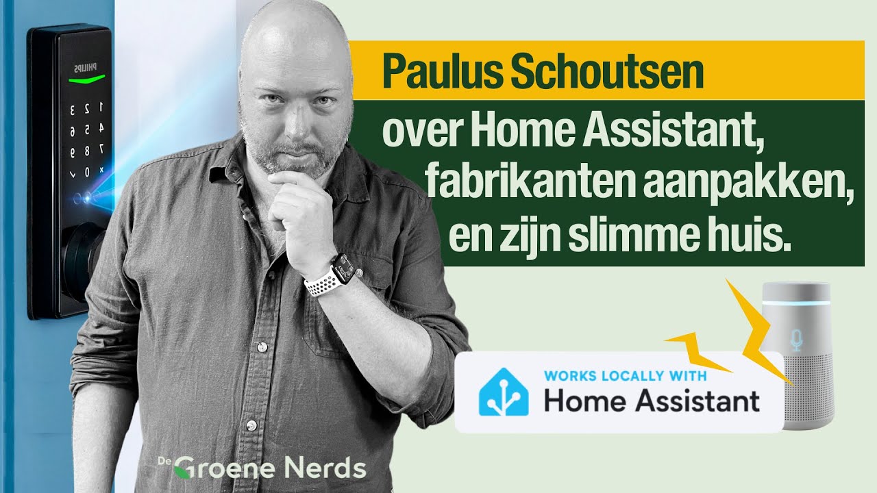 De OPRICHTER van HOME ASSISTANT is te gast!