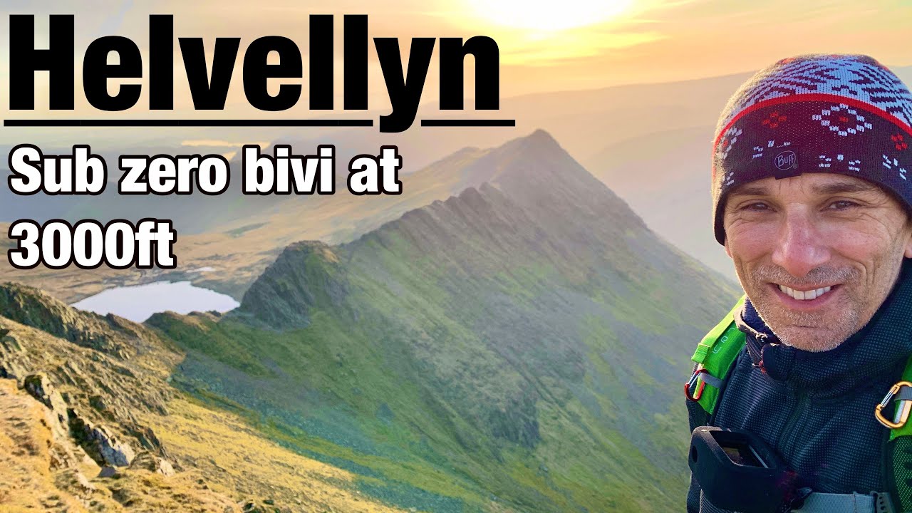 FREEZING Helvellyn Solo Bivi Camp At Over 3000ft