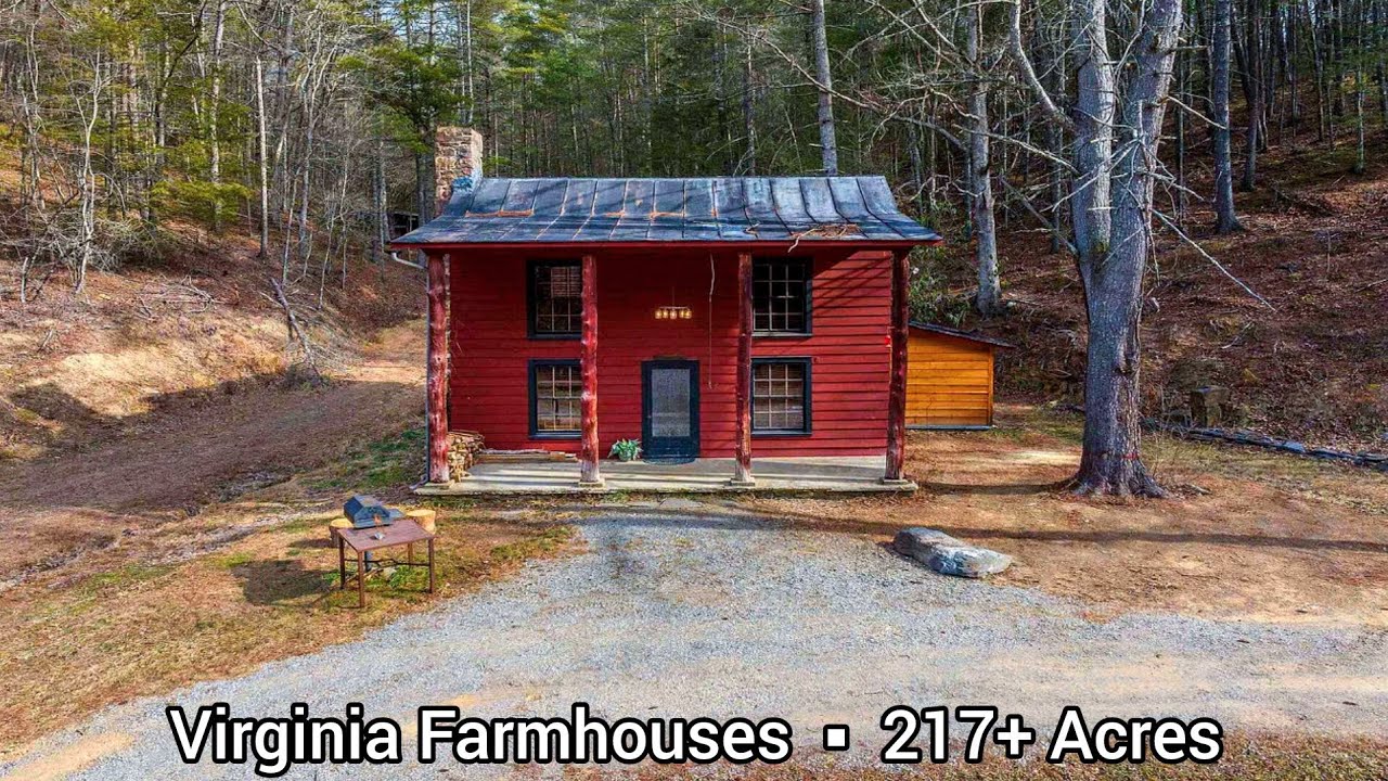 Virginia Farmhouse For Sale | 217 Acres | Virginia Land For Sale |River Creation|Best For Investment