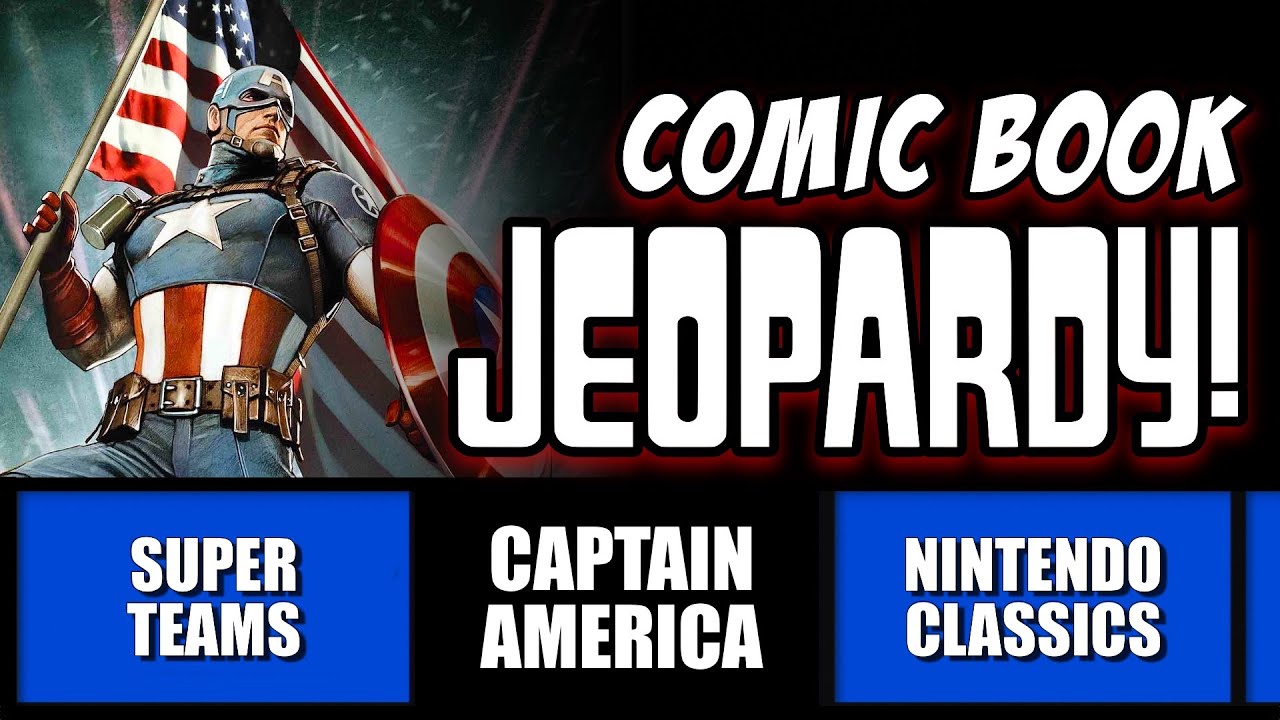 Comic Book Jeopardy! A Comic Trivia Quiz with 31 Questions on MARVEL, DC COMICS, and More!