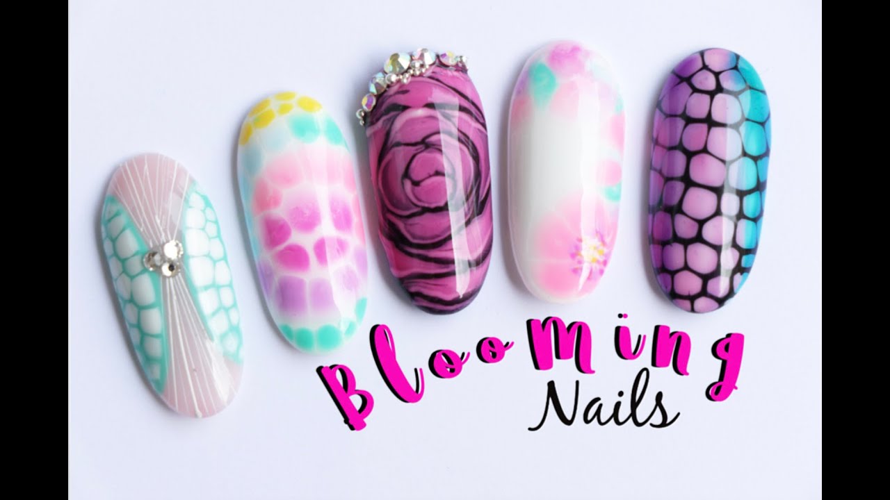 Diseño de uñas Blooming ♥ Deko Uñas - blooming Nail art