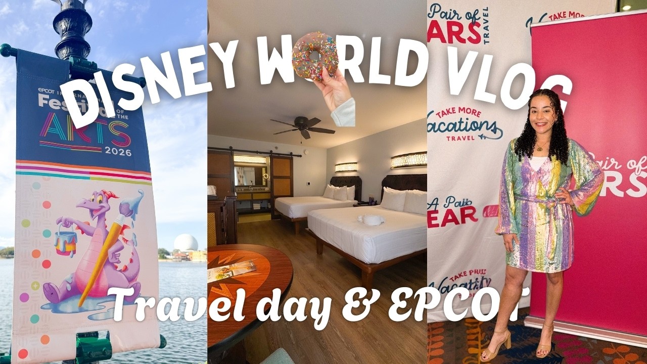 WALT DISNEY WORLD VLOG ✨ | Travel Day, EPCOT, & Top EARner Celebration at California Grill🎆