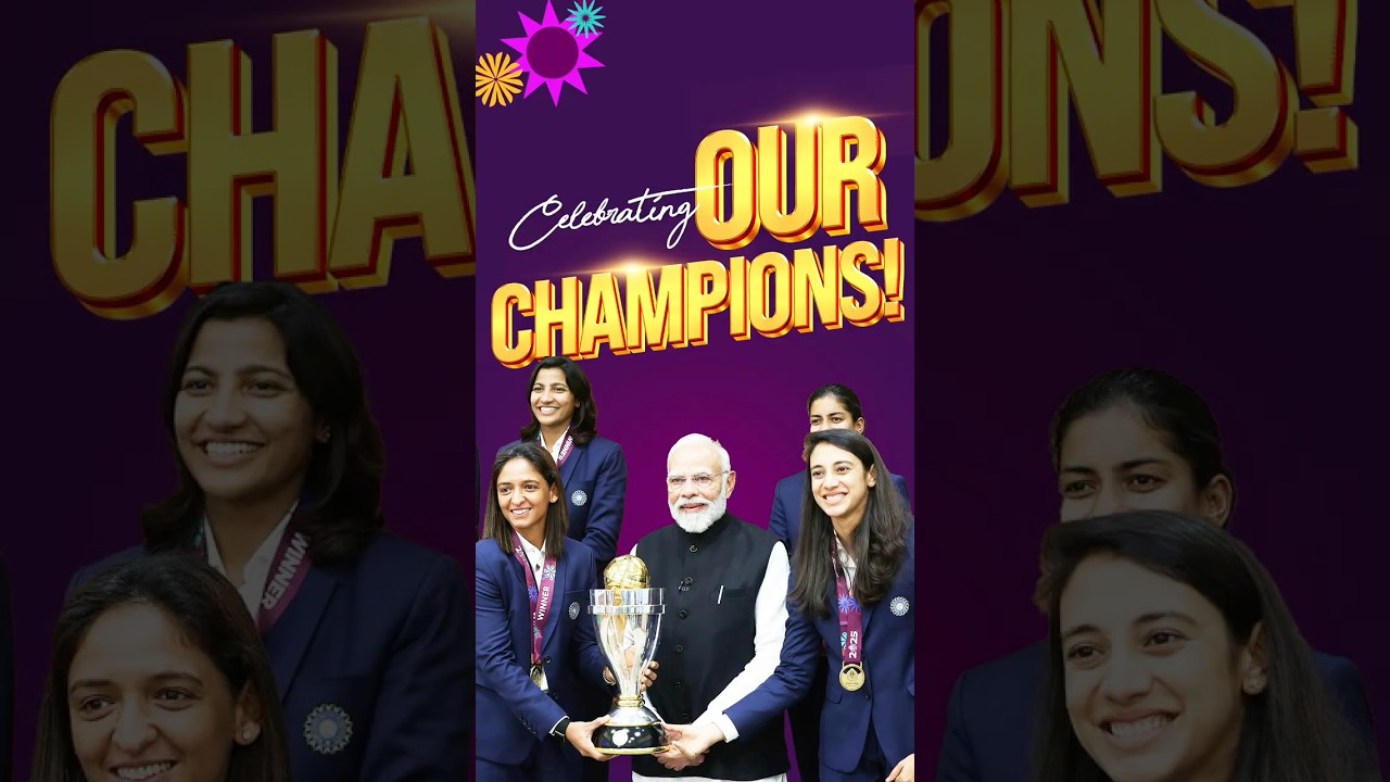 Inside PM Modi&rsquo;s meeting with World Cup winners | Moments from interaction with women&rsquo;s cricket team