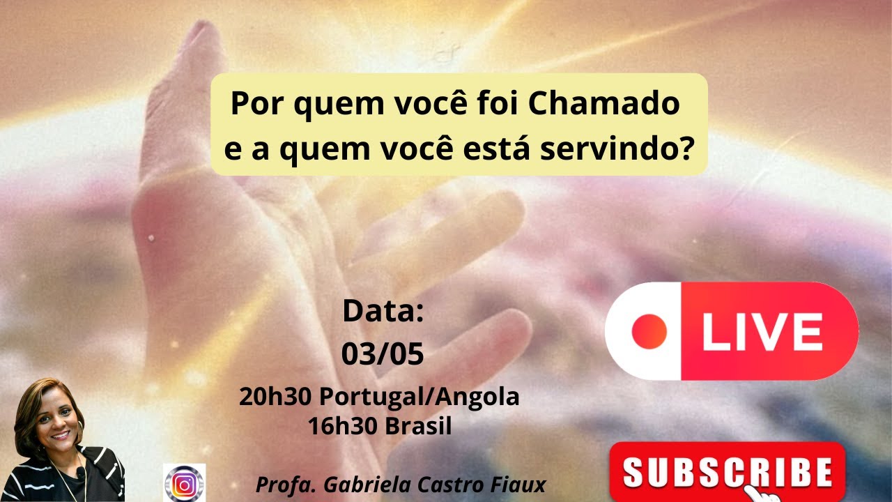 Por quem você foi Chamado e a quem você está servindo?