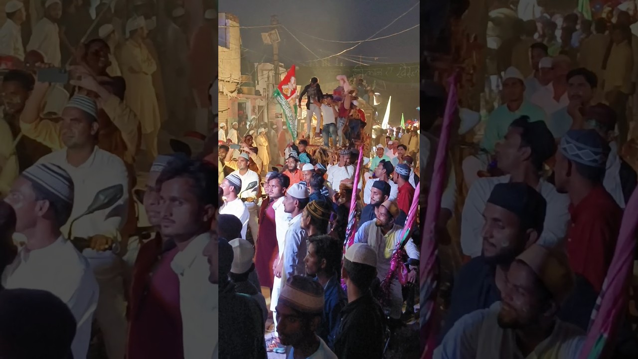 जलूस shorts video | जलूस 12 वफात |#juloos #shorts #viral #trending