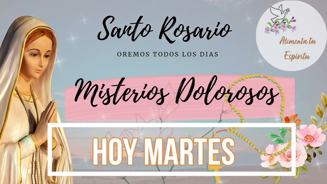 #rosariodehoy hoy martes 17 de febrero del 2026 #misteriosdolorosos 