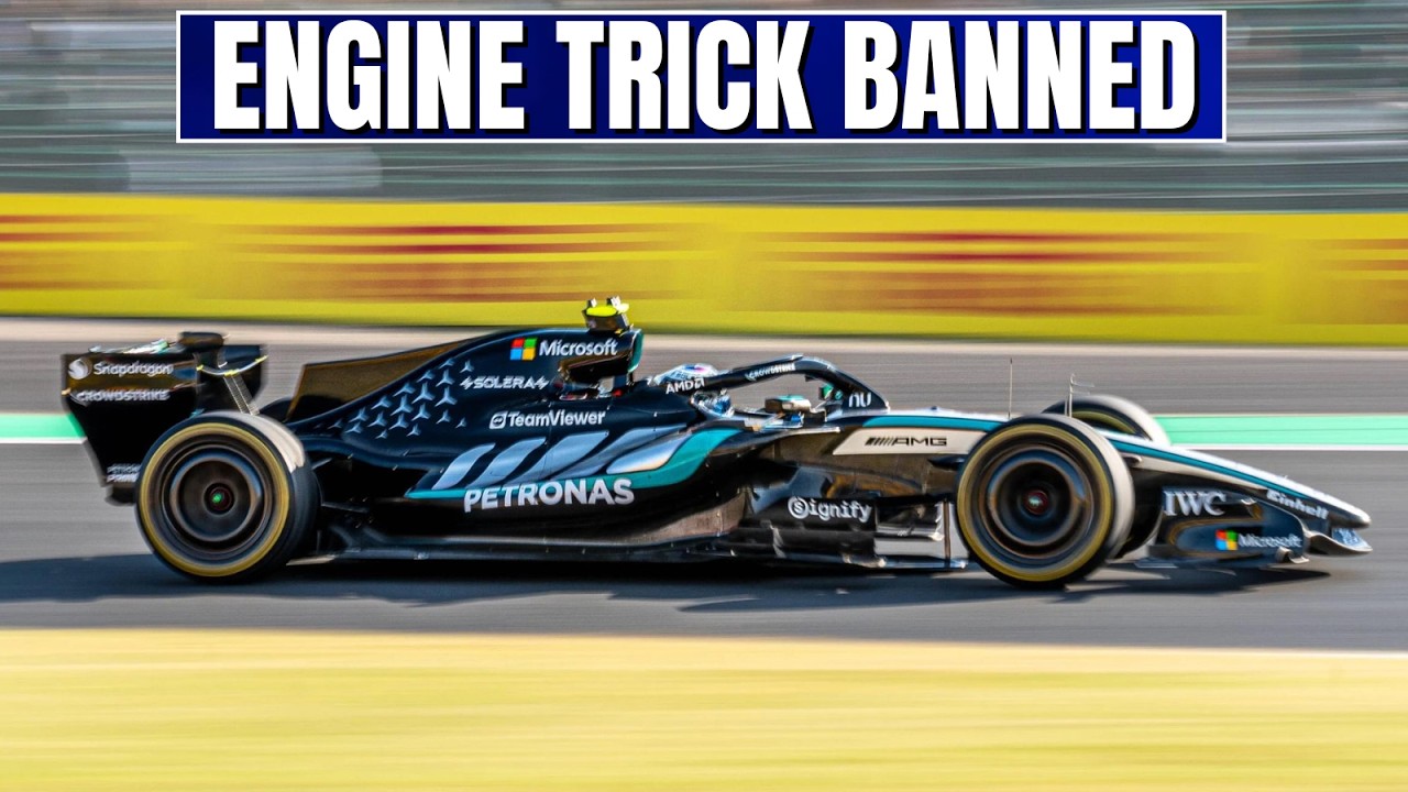 Mercedes SECRET Engine Trick Banned! Ferrari to Challenge? | F1 2026