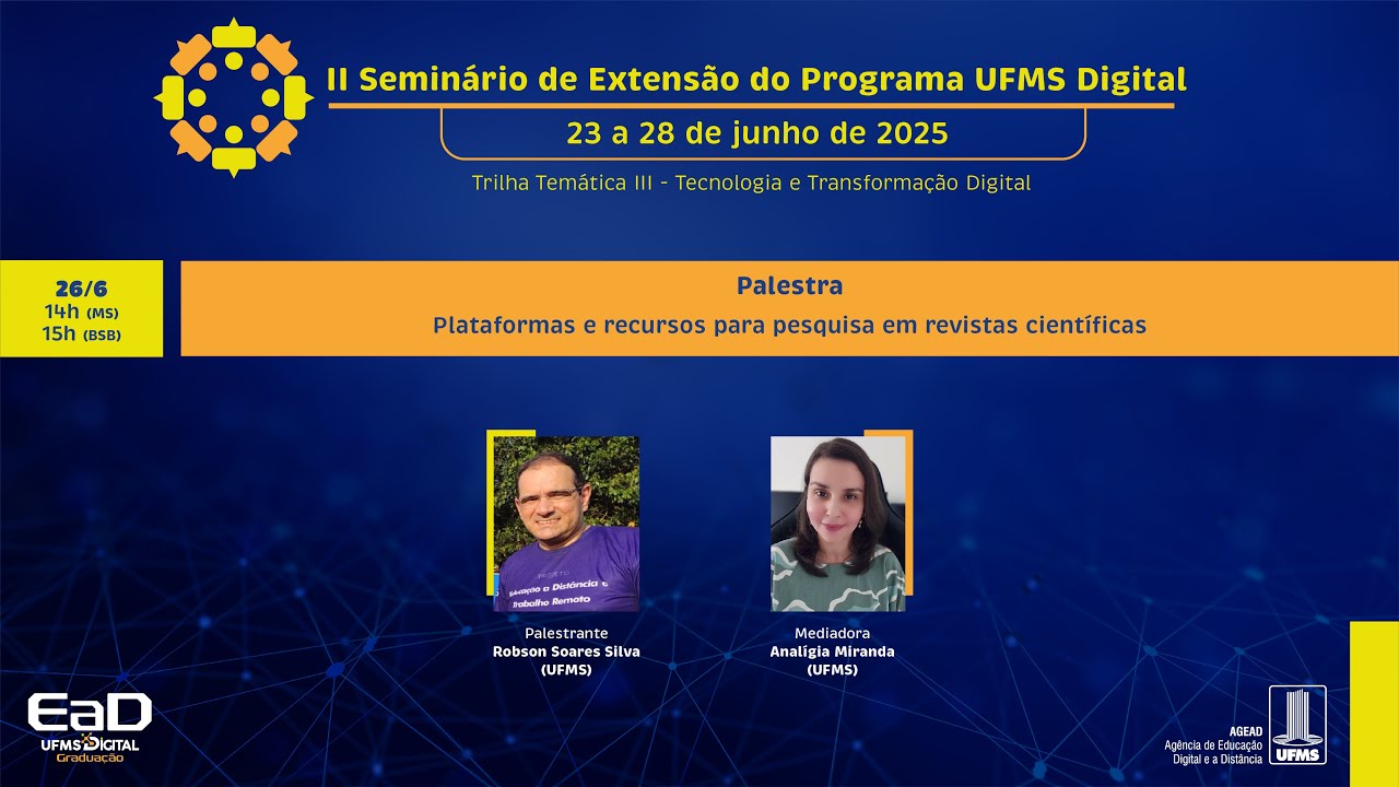 [UFMS Digital] Plataformas e recursos para pesquisa em revistas científicas