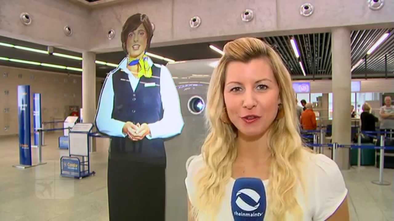 Tensator Virtual Assistant am Frankfurter Flughafen