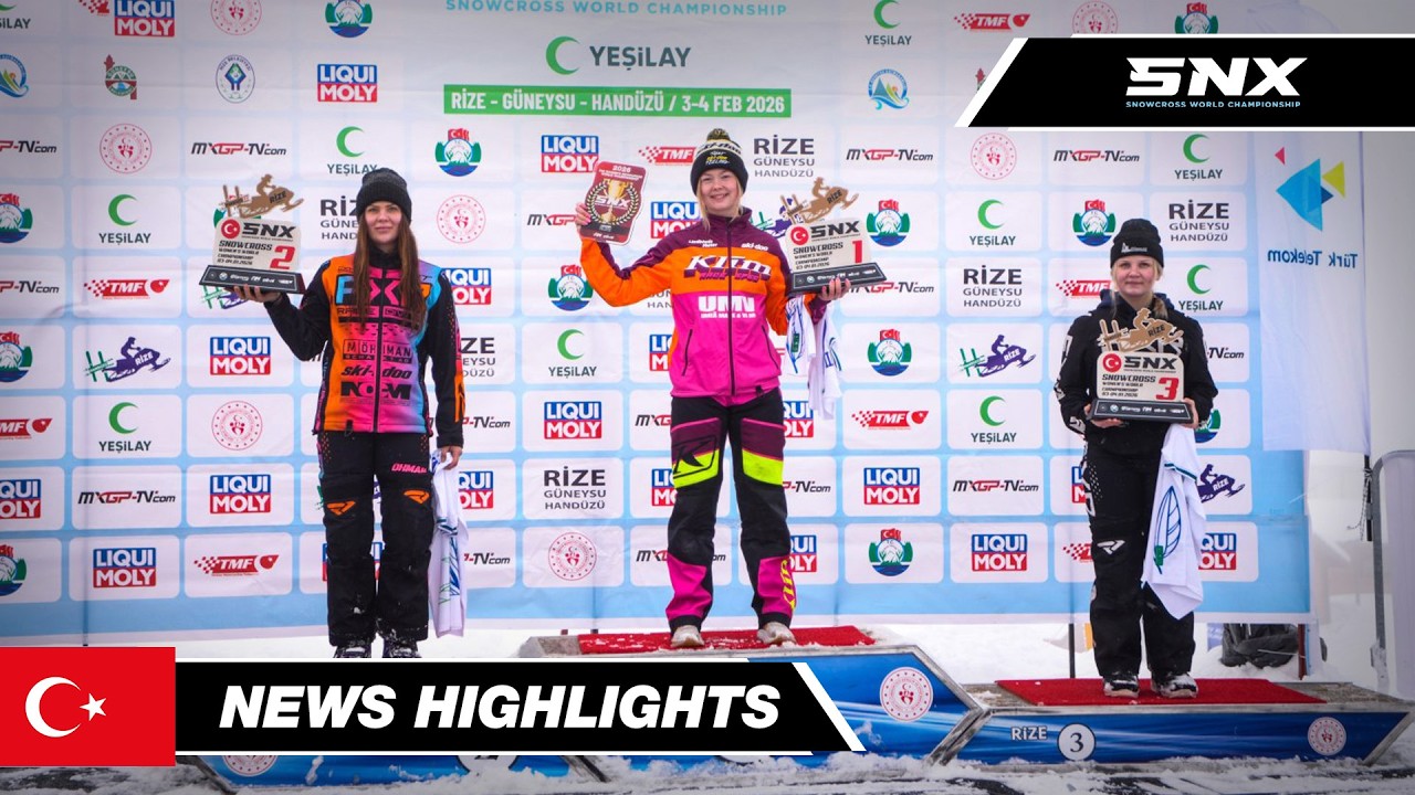 WSNX News Highlights | 2026 FIM SNX World Championship Round 2 | Rize, Türkiye 🇹🇷