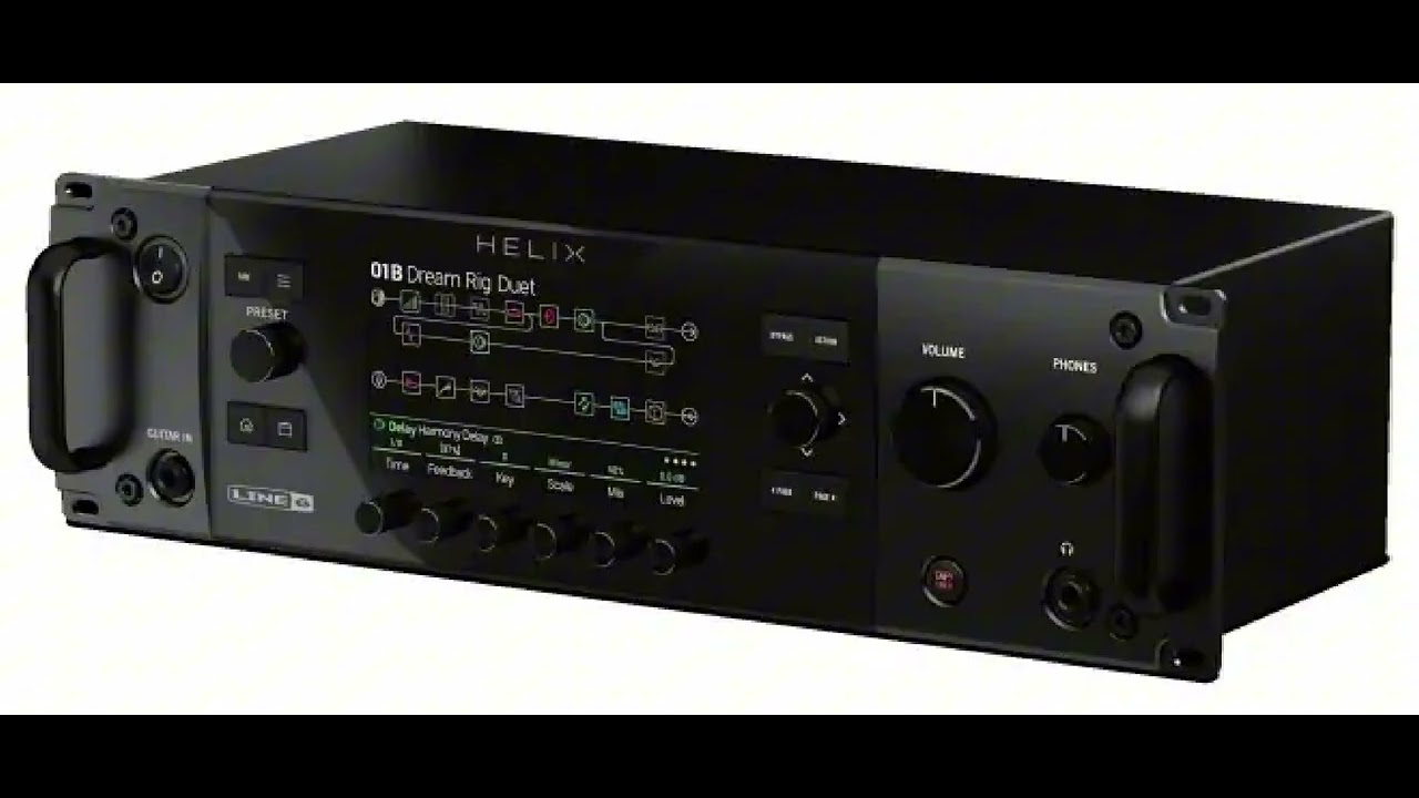 Line6 Helix Rack (Guitar) Sound Sample (3.80ver)