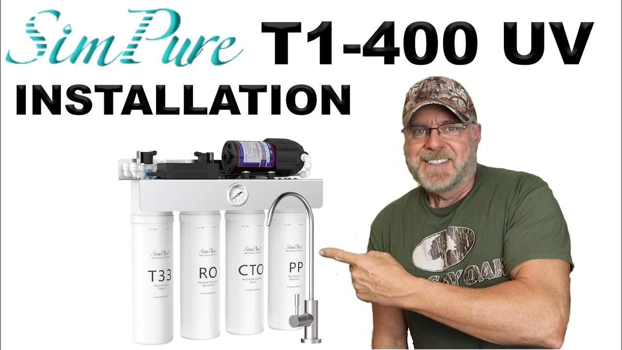 Transform Your Water With Simpure T1-400: Easy UV Tankless Reverse Osmosis System Setup