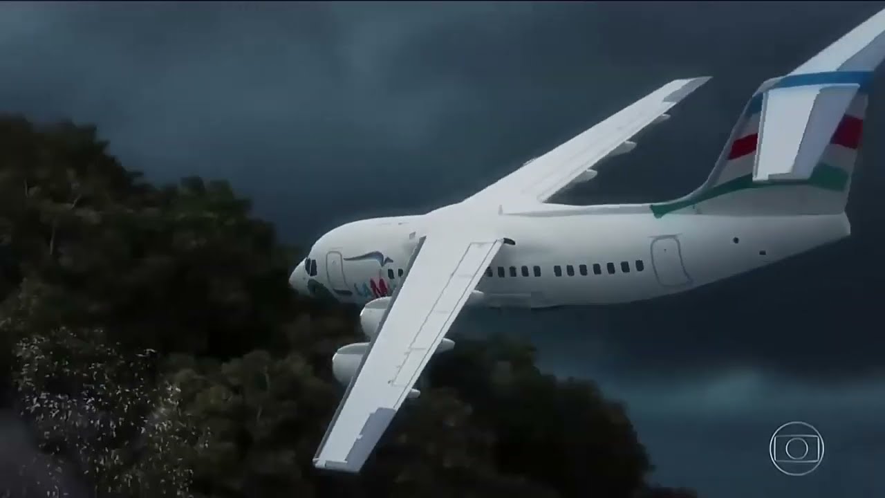 LaMia Flight 2933 - Crash Animation 2