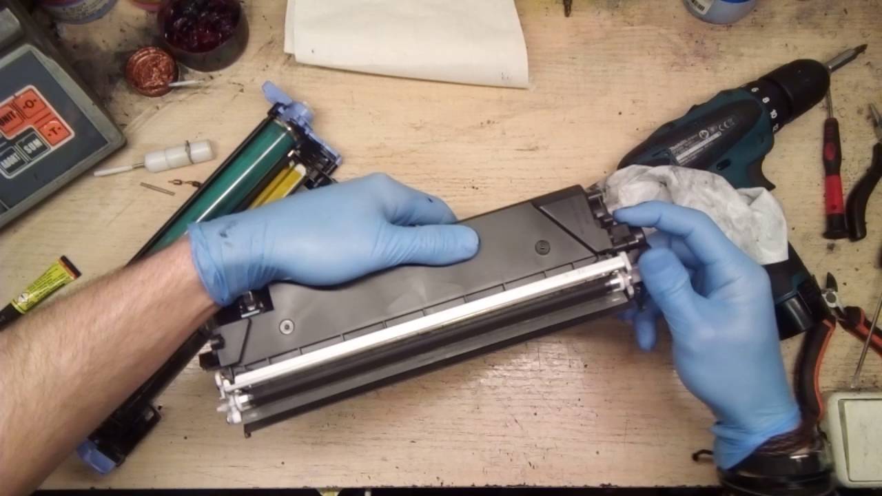 Заправка картриджа HP Q6000A Q6001A Q6002A Q6003A // Cartridge refill  HP Q6000A