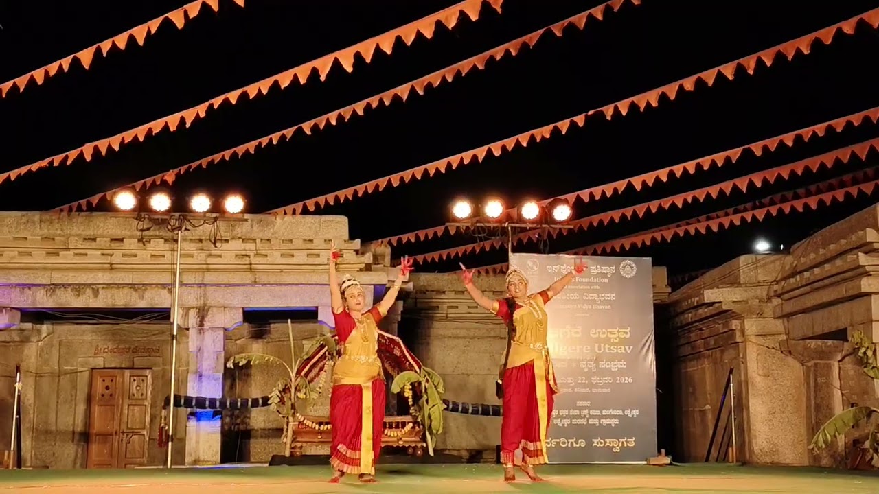 Gajavadana kuchipudi dance @ puligere utsav gadag