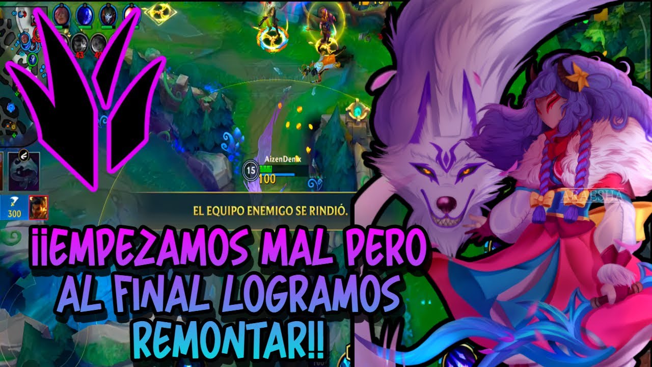 REMONTANDO EPICAMENTE CON KINDRED || League of Legends: Wild Rift || 💜AizenDenix⚡