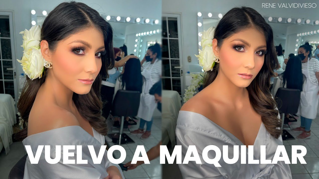 Enseño maquillaje después de mucho tiempo.