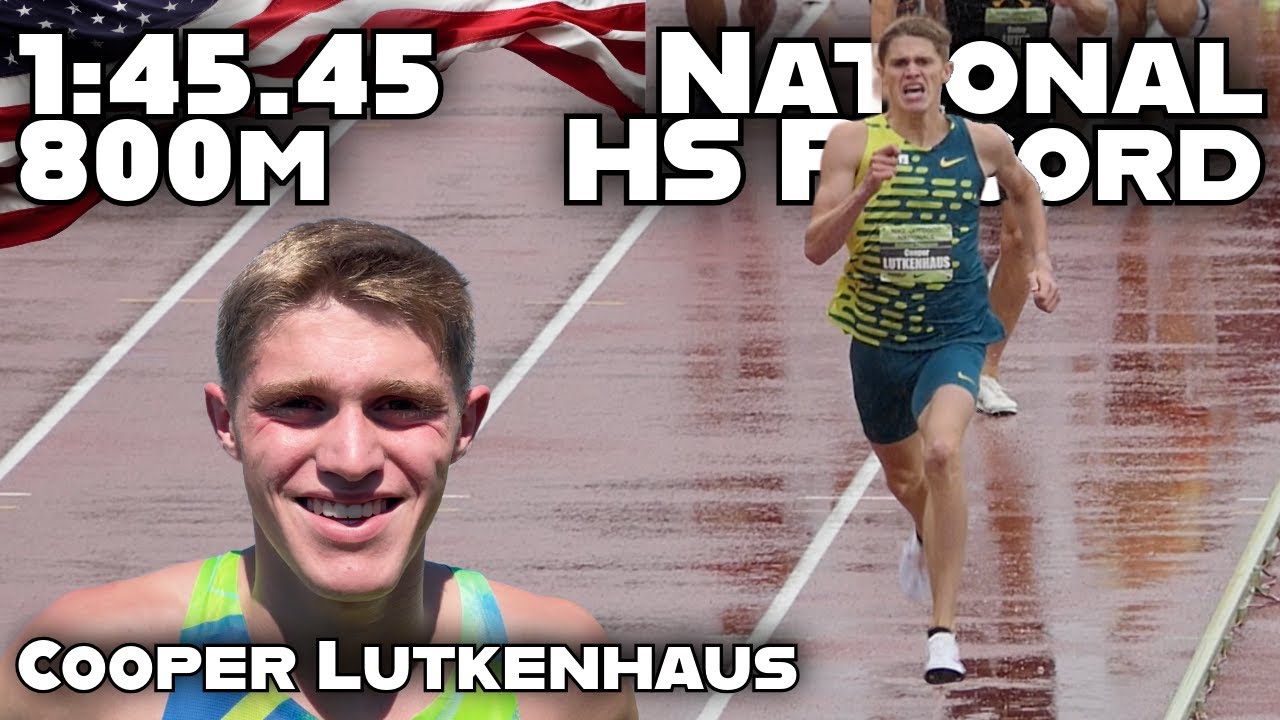 Cooper Lutkenhaus 800m National Record