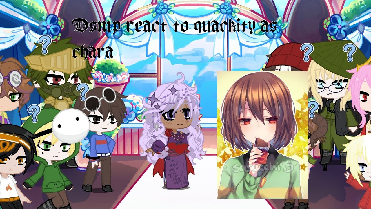 Dsmp react to quackity as chara