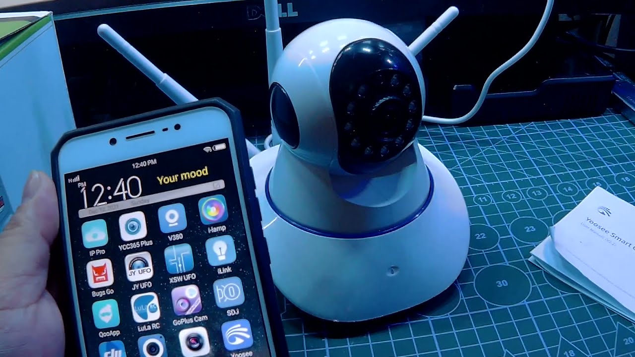 ONVIF Yoosee 1080P CCTV Camera Wifi Connection Tutorial