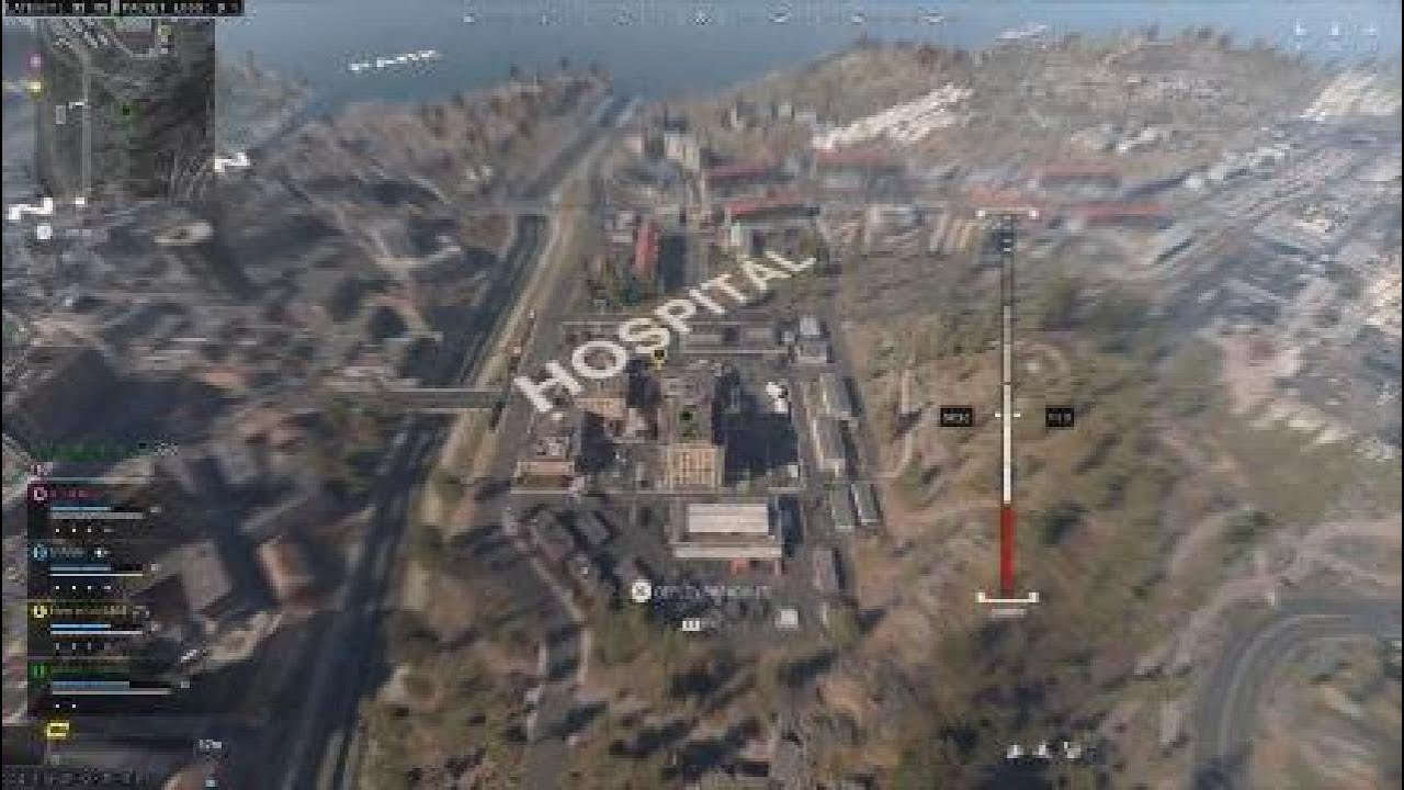 Hospital landing WarZone