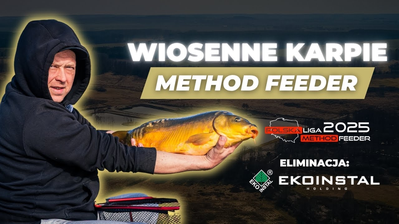 WIOSENNE KARPIE na Method Feeder - Łowisko Muzyczna Dolina