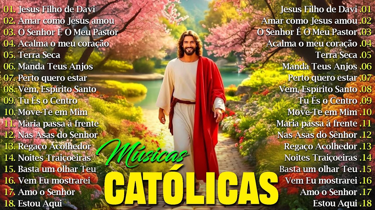 Músicas Católicas com Mensagens de Esperança em 2026 🕊Jesus Cristo e Nossa Senhora em Canções